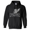18500 Adult Heavy Blend Hooded Sweatshirt Thumbnail